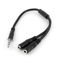 Startech.Com Headphone and microphone headset adapter 3.5mm M/F MUYHSMFF